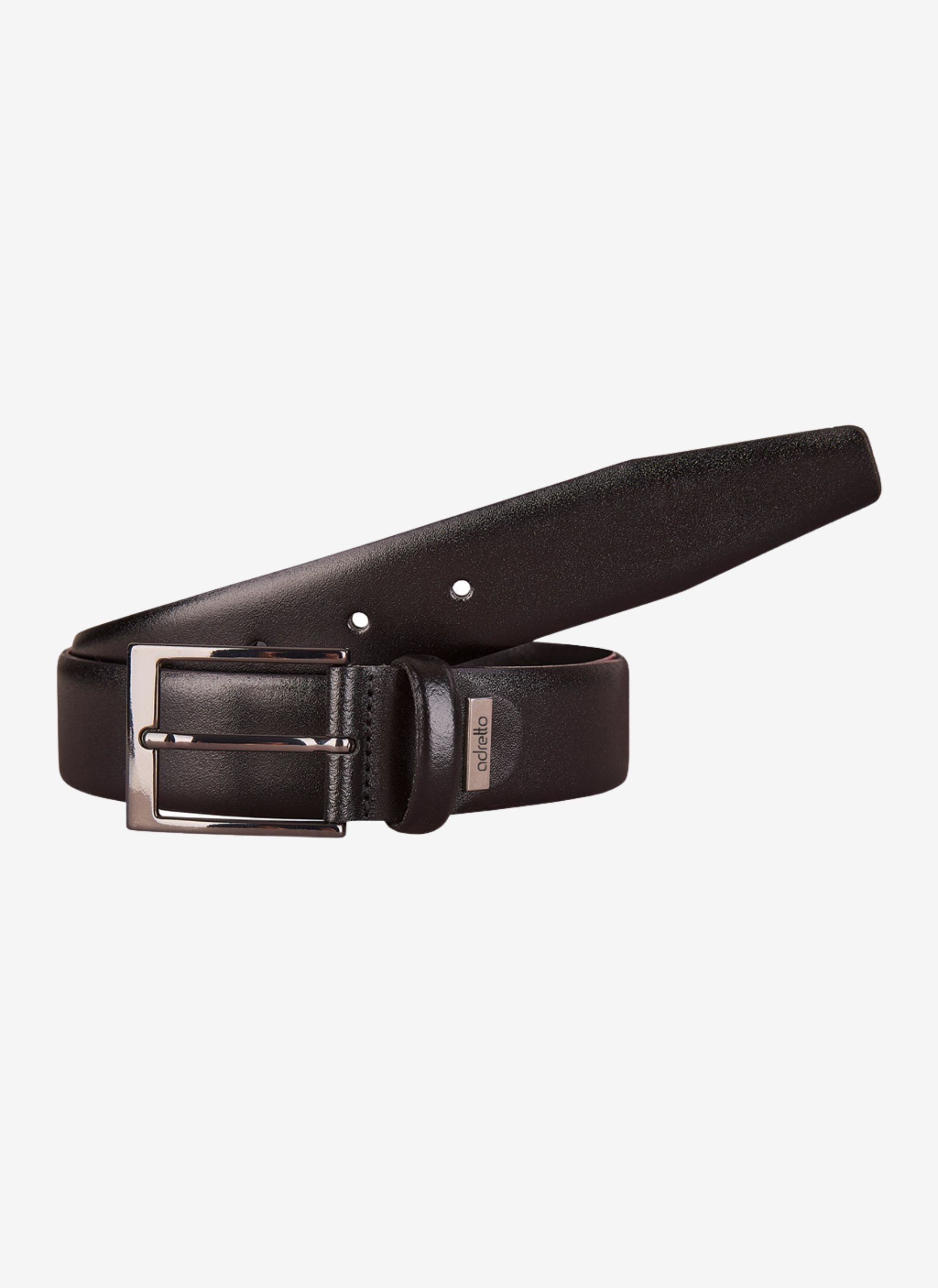 Leather belt brown in | your men - suit timeless for for stylish 